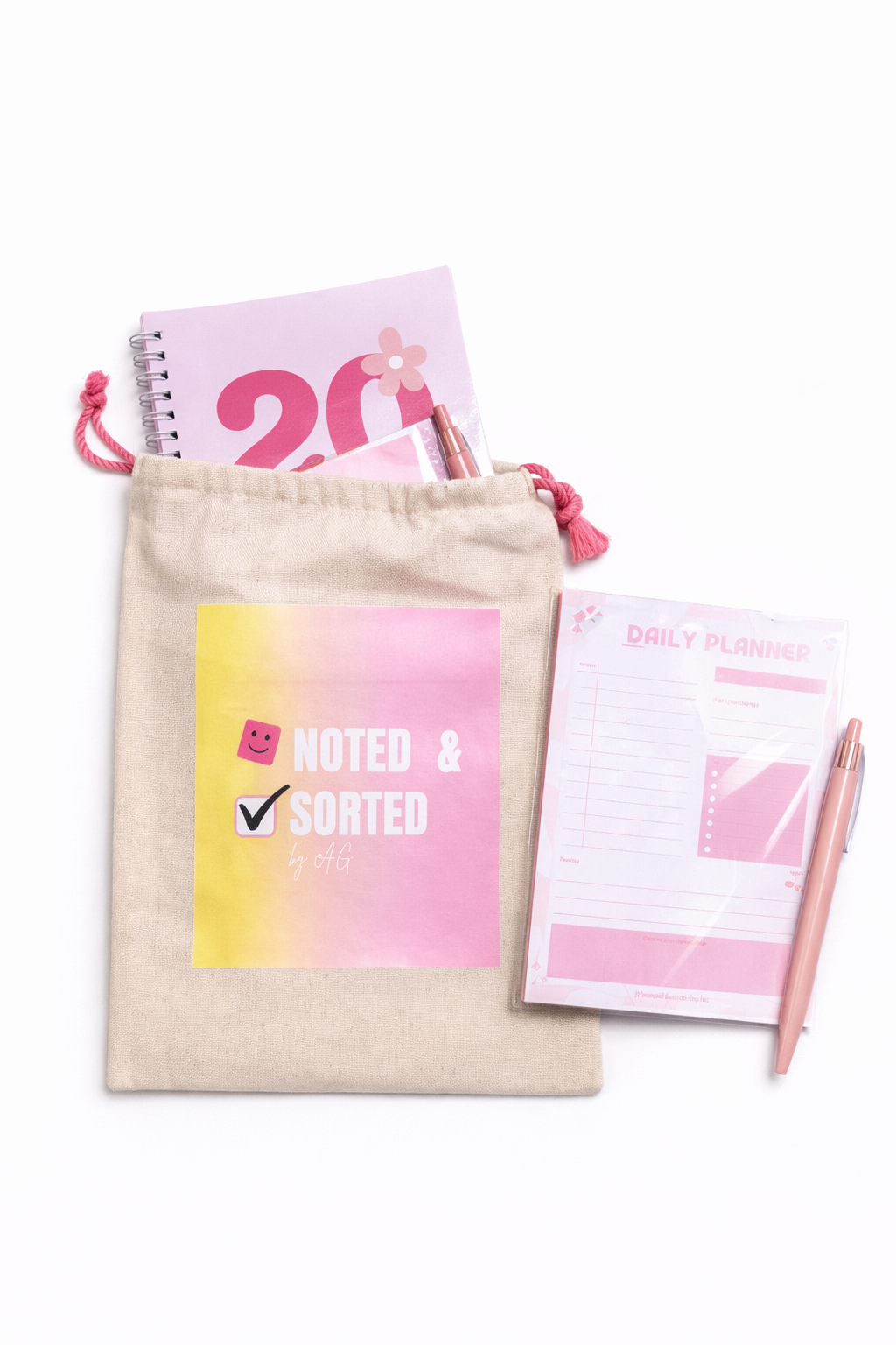 Planner + 1 Pad (Choose Your Add-On)