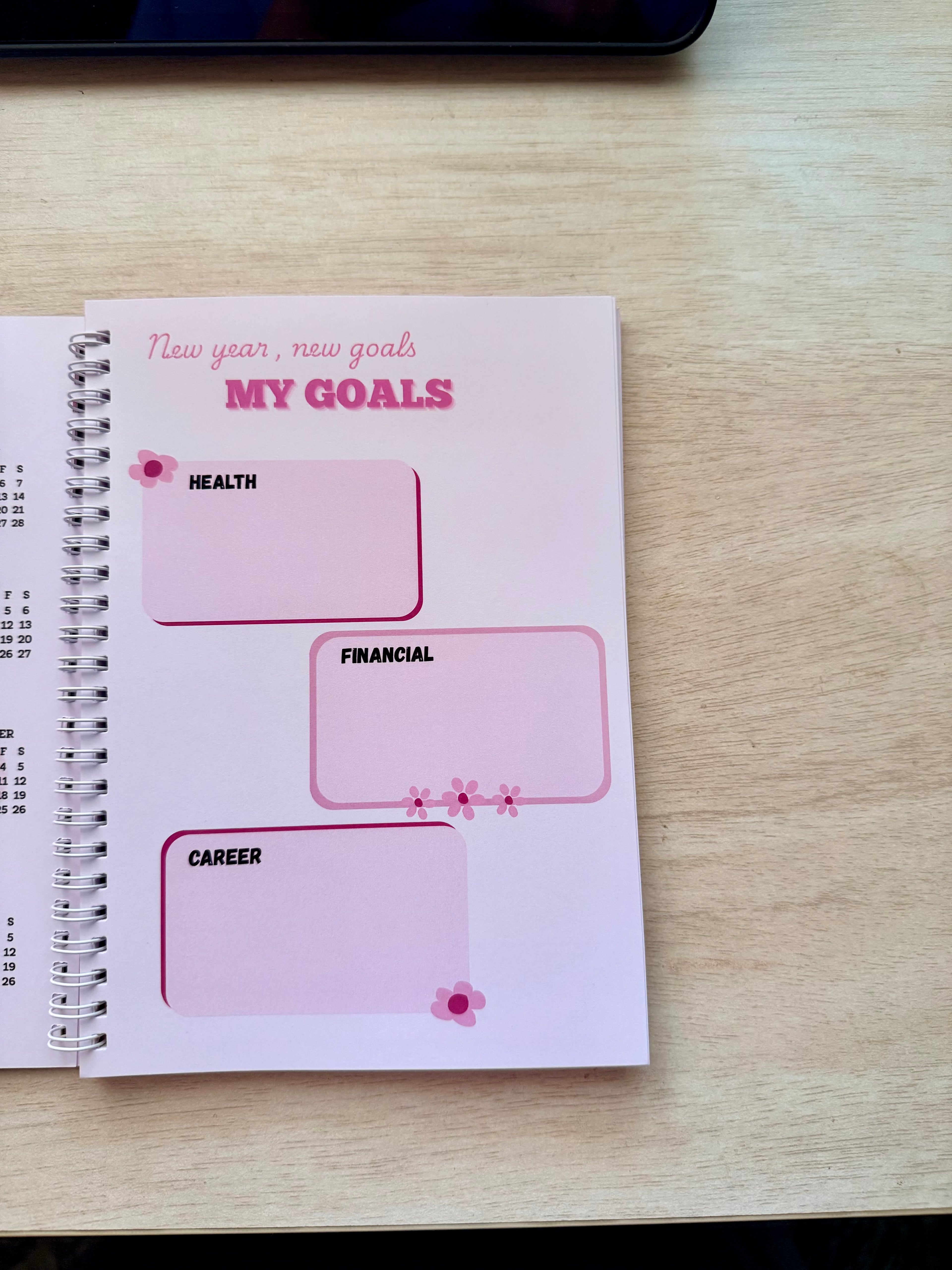 2026 Dated Weekly Planner